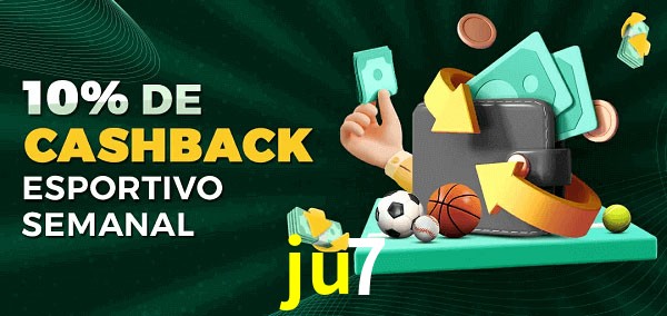 10% de bônus de cashback na ju7